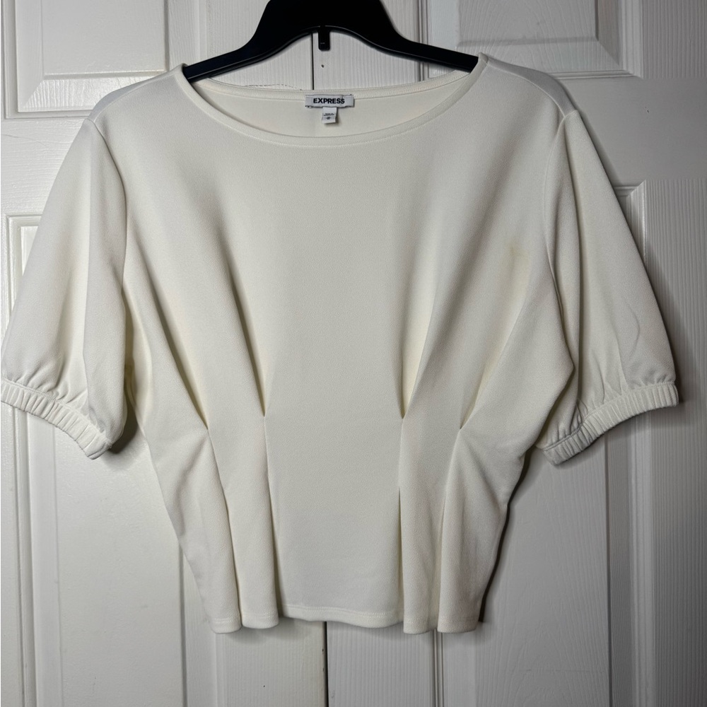 Express Cream Blouse - Picture 4 of 9